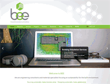 Tablet Screenshot of bee-inc.com